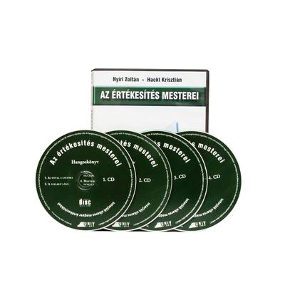 Nyíri Zoltán - Hackl Krisztián: Az értékesítés mesterei - Hangoskönyv - 4 Cd