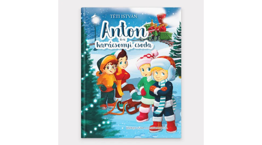 Anton és a karácsonyi csoda - könyv, keményfedeles, 60 oldal - Téti István